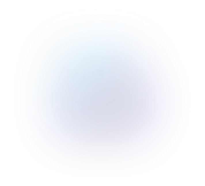 Decorative blue glow